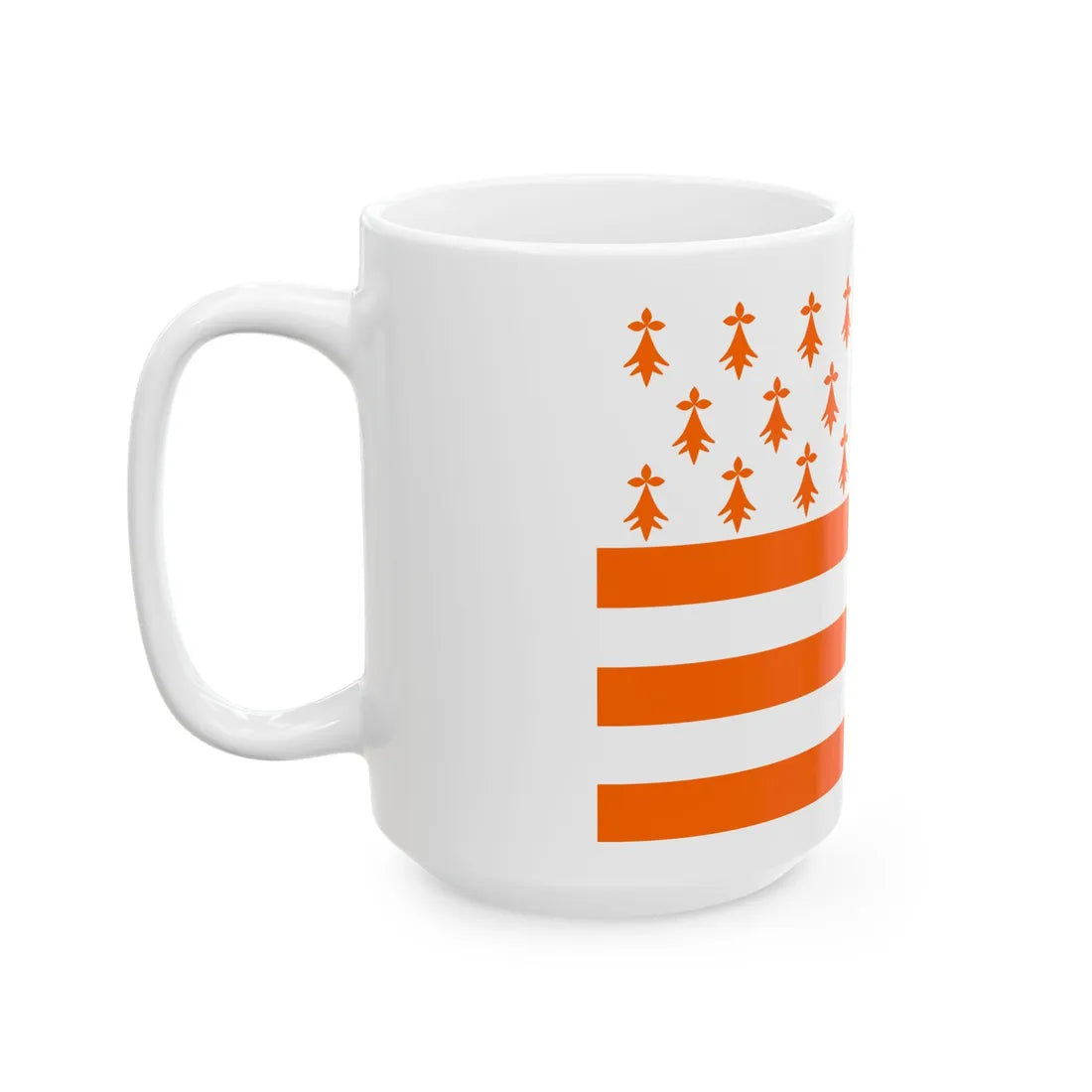 Drapeau du collectif Aita (Belgium) White Coffee Mug - Go Mug Yourself
