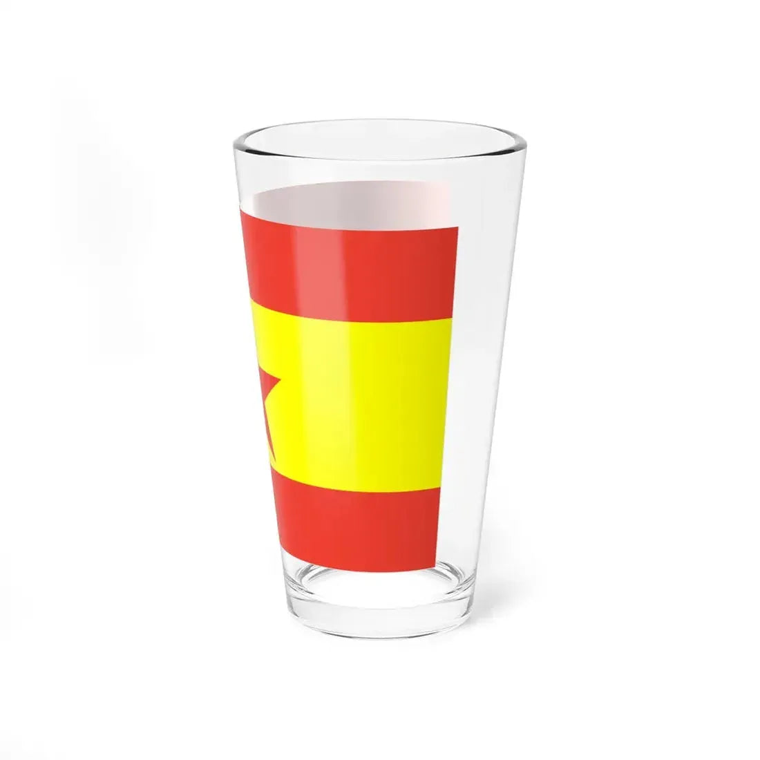 Drapeau du Mouvement Revolutionnaire National (Vietnam) Pint Glass 16oz - Go Mug Yourself