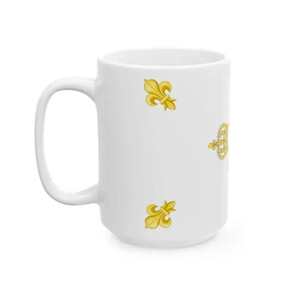 Drapeau du Royaume de France 1814-1830 variante 1 (France) White Coffee Mug - Go Mug Yourself