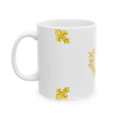 Drapeau du Royaume de France 1814-1830 variante 2 (France) White Coffee Mug - Go Mug Yourself