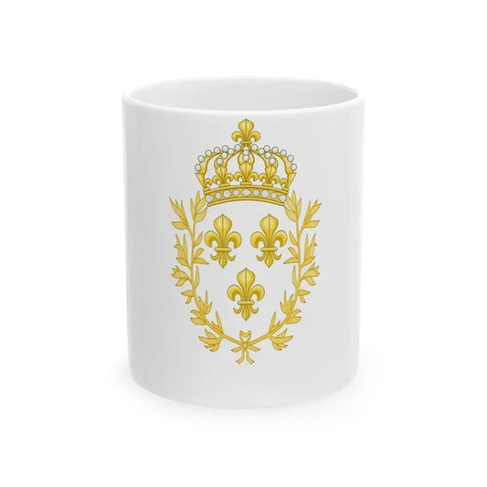 Drapeau du Royaume de France 1814-1830 variante (France) White Coffee Mug 11oz - Go Mug Yourself