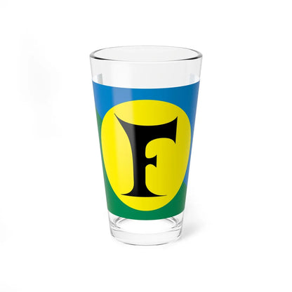 Drapeau Empire Basse Chesnaie Pint Glass 16oz 16oz - Go Mug Yourself