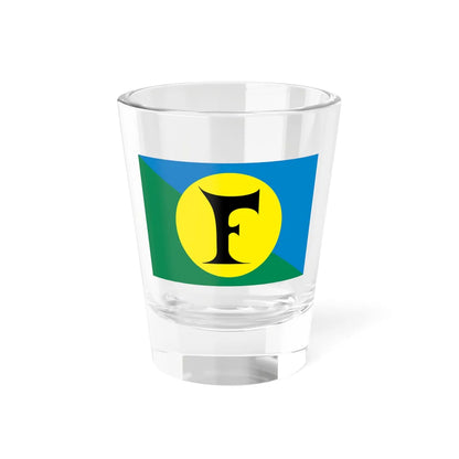 Drapeau Empire Basse Chesnaie Shot Glass 1.5oz 1.5oz - Go Mug Yourself