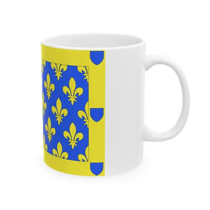 Drapeau fr departement Ardeche (France) White Coffee Mug - Go Mug Yourself