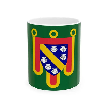 Drapeau fr departement Cantal (France) White Coffee Mug 11oz - Go Mug Yourself