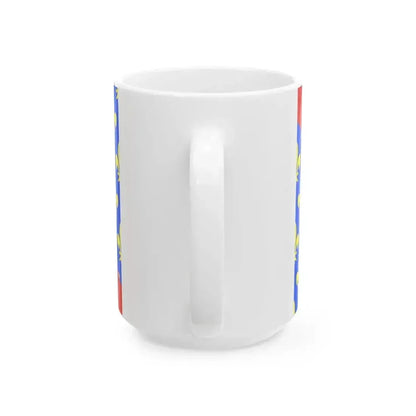 Drapeau fr departement Creuse (France) White Coffee Mug - Go Mug Yourself