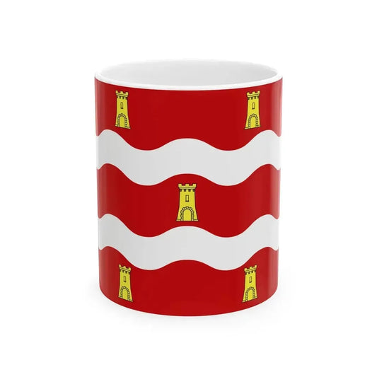 Drapeau fr departement Deux-Sevres (France) White Coffee Mug 11oz - Go Mug Yourself