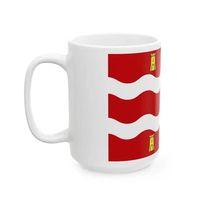 Drapeau fr departement Deux-Sevres (France) White Coffee Mug - Go Mug Yourself