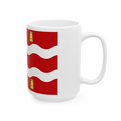 Drapeau fr departement Deux-Sevres (France) White Coffee Mug - Go Mug Yourself