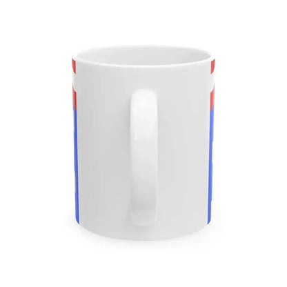 Drapeau fr departement Haute-Saone (France) White Coffee Mug - Go Mug Yourself