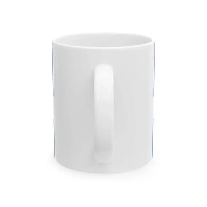 Drapeau fr departement Loiret (France) White Coffee Mug - Go Mug Yourself