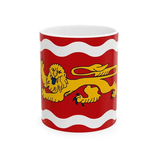 Drapeau fr departement Lot-et-Garonne (France) White Coffee Mug 11oz - Go Mug Yourself