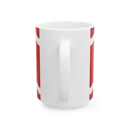 Drapeau fr departement Lot-et-Garonne (France) White Coffee Mug - Go Mug Yourself