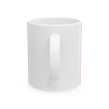 Drapeau fr departement Maine-et-Loire (France) White Coffee Mug - Go Mug Yourself