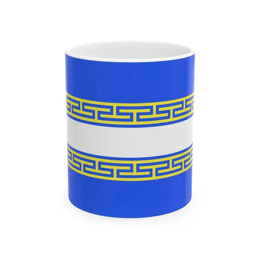 Drapeau fr departement Marne (France) White Coffee Mug 11oz - Go Mug Yourself