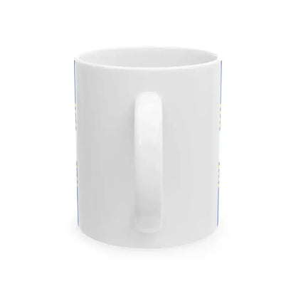 Drapeau fr departement Marne (France) White Coffee Mug - Go Mug Yourself