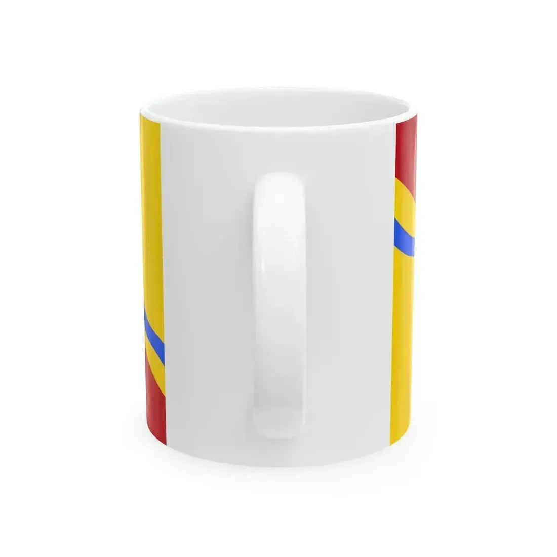 Drapeau fr departement Meurthe-et-Moselle (France) White Coffee Mug - Go Mug Yourself