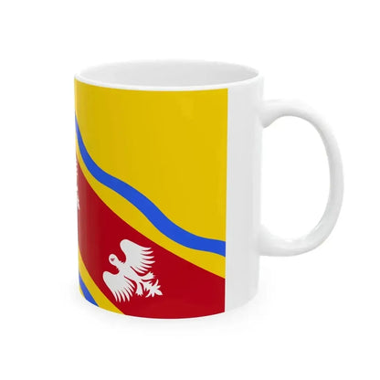 Drapeau fr departement Meurthe-et-Moselle (France) White Coffee Mug - Go Mug Yourself