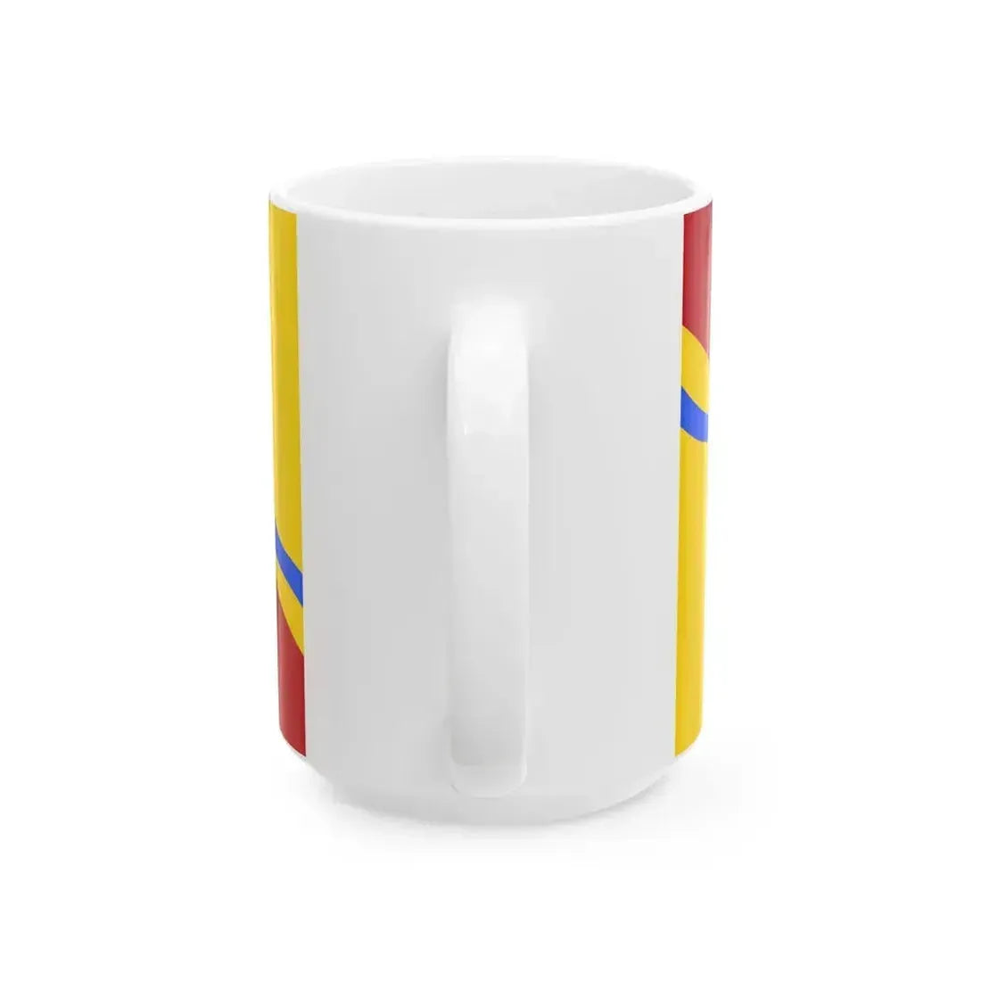 Drapeau fr departement Meurthe-et-Moselle (France) White Coffee Mug - Go Mug Yourself
