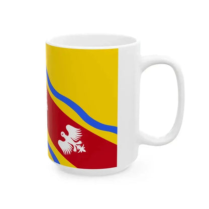 Drapeau fr departement Meurthe-et-Moselle (France) White Coffee Mug - Go Mug Yourself