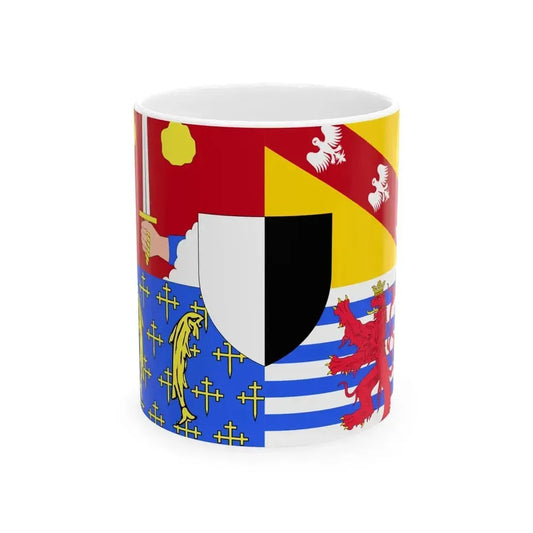 Drapeau fr departement Moselle (France) White Coffee Mug 11oz - Go Mug Yourself