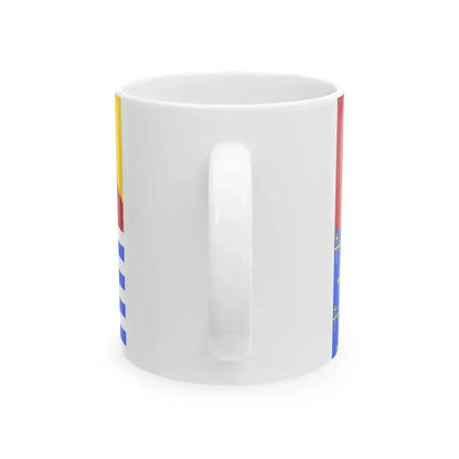 Drapeau fr departement Moselle (France) White Coffee Mug - Go Mug Yourself
