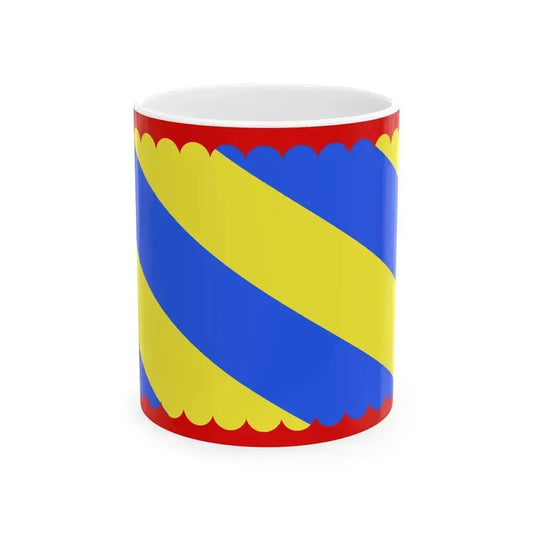 Drapeau fr departement Nievre (France) White Coffee Mug 11oz - Go Mug Yourself