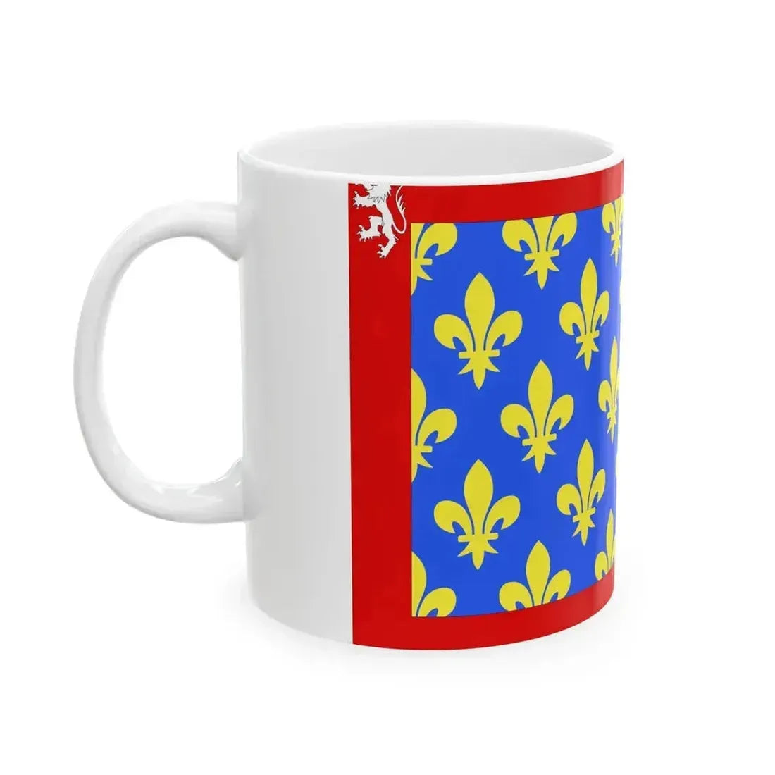 Drapeau fr departement Sarthe (France) White Coffee Mug - Go Mug Yourself