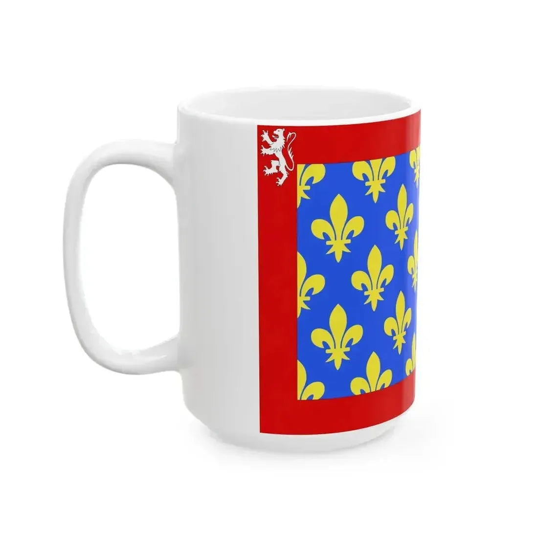 Drapeau fr departement Sarthe (France) White Coffee Mug - Go Mug Yourself