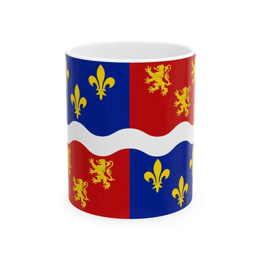 Drapeau fr departement Somme (France) White Coffee Mug 11oz - Go Mug Yourself
