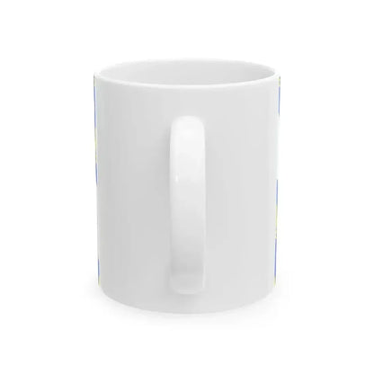 Drapeau fr departement Yvelines (France) White Coffee Mug - Go Mug Yourself