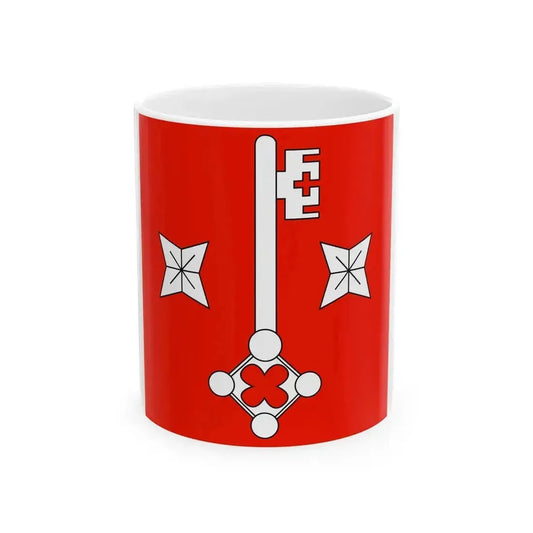 Drapeau Grandjean (France) White Coffee Mug 11oz - Go Mug Yourself