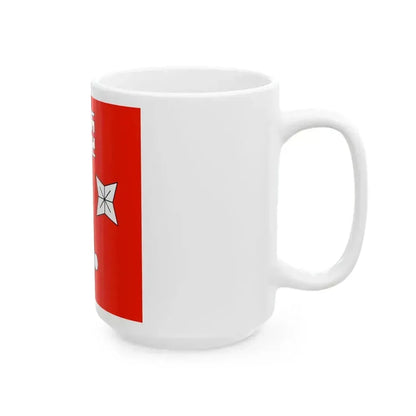 Drapeau Grandjean (France) White Coffee Mug - Go Mug Yourself