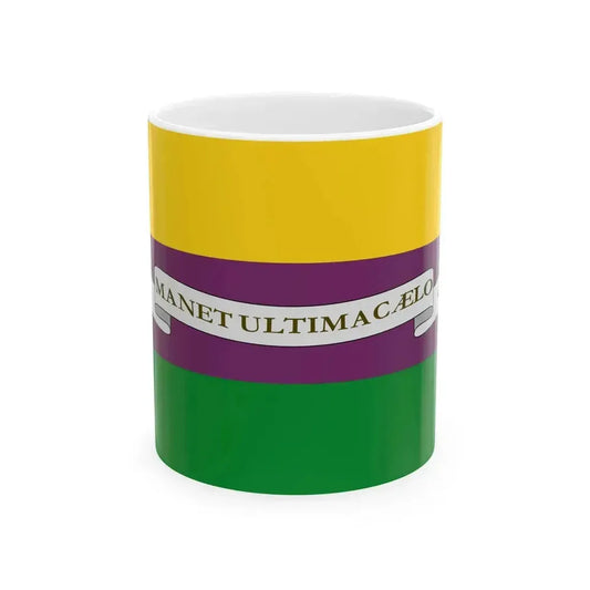Drapeau Henri III (Belgium) White Coffee Mug 11oz - Go Mug Yourself