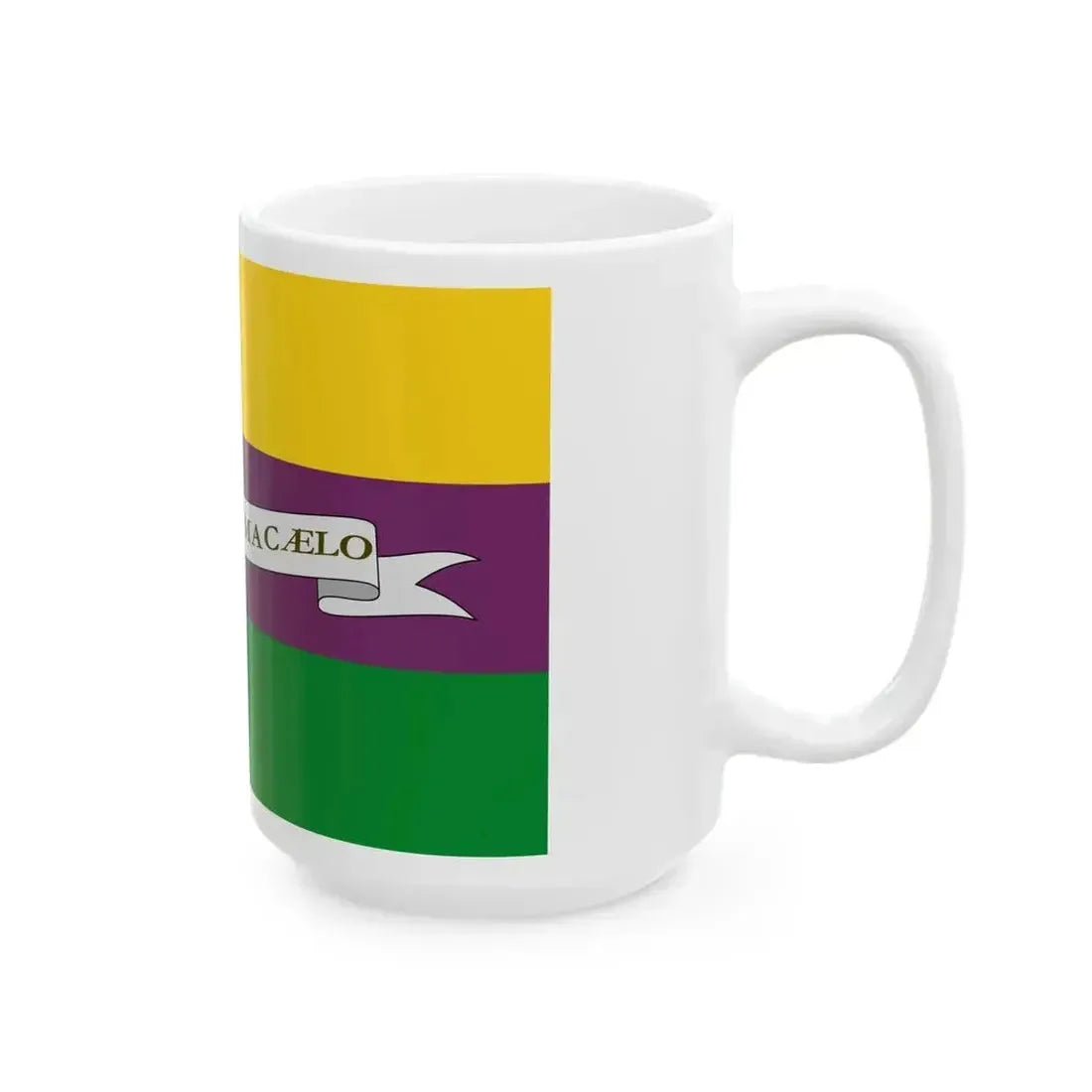 Drapeau Henri III (Belgium) White Coffee Mug - Go Mug Yourself