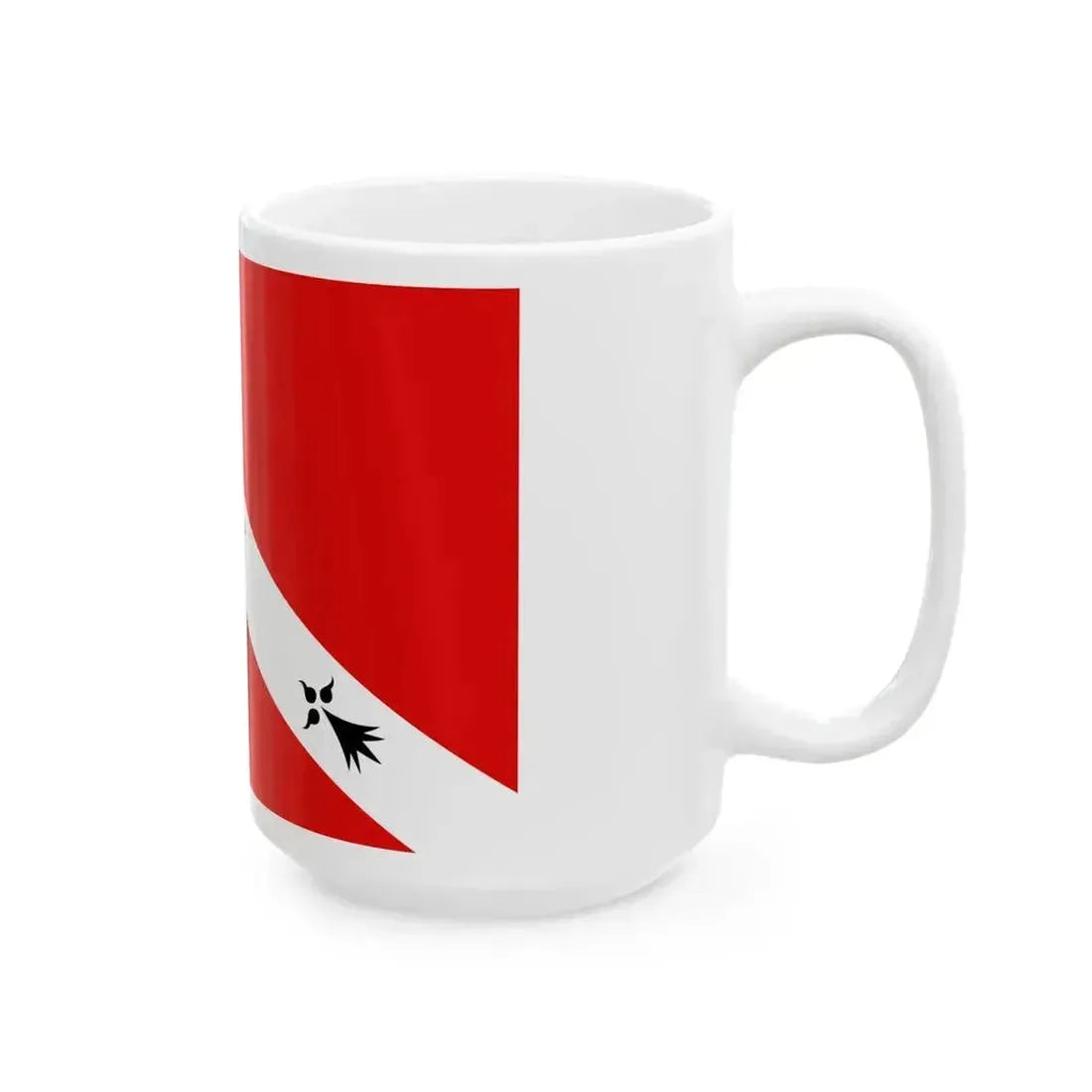 Drapeau hillion (France) White Coffee Mug - Go Mug Yourself
