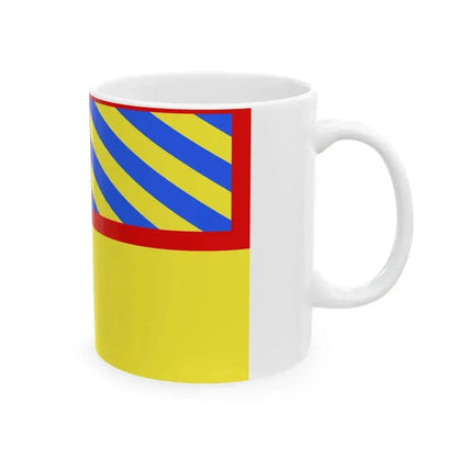 Drapeau non-officiel fr departement Cote-dOr (France) White Coffee Mug - Go Mug Yourself
