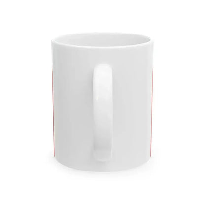 Drapeau non-officiel fr departement Gard (France) White Coffee Mug - Go Mug Yourself