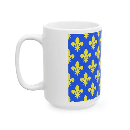 Drapeau non-officiel fr departement Lozere (France) White Coffee Mug - Go Mug Yourself