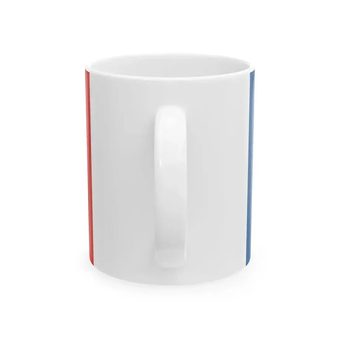Drapeau non-officiel fr departement Manche (France) White Coffee Mug - Go Mug Yourself