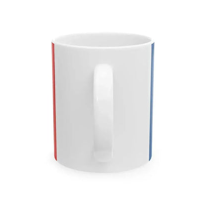 Drapeau non-officiel fr departement Manche (France) White Coffee Mug - Go Mug Yourself