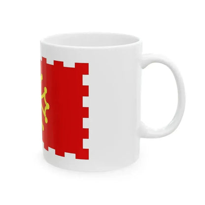 Drapeau non-offiicel fr departement Aude (France) White Coffee Mug - Go Mug Yourself