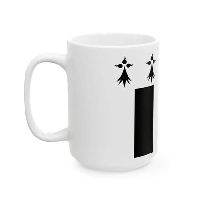 Drapeau Rennes (Belgium) White Coffee Mug - Go Mug Yourself