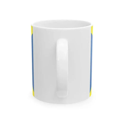 Drapeau Versonnex Ain (France) White Coffee Mug - Go Mug Yourself