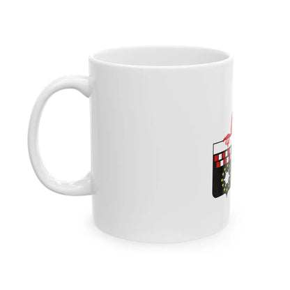 Drapeau ville be Charleroi (Belgium) White Coffee Mug - Go Mug Yourself