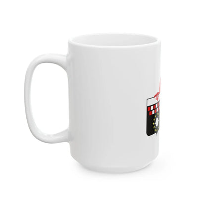 Drapeau ville be Charleroi (Belgium) White Coffee Mug - Go Mug Yourself