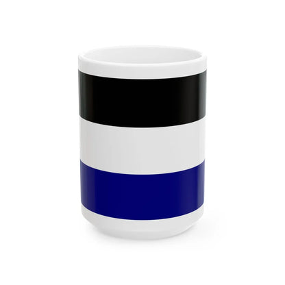 Drapeaubraine (Belgium) White Coffee Mug 15oz - Go Mug Yourself