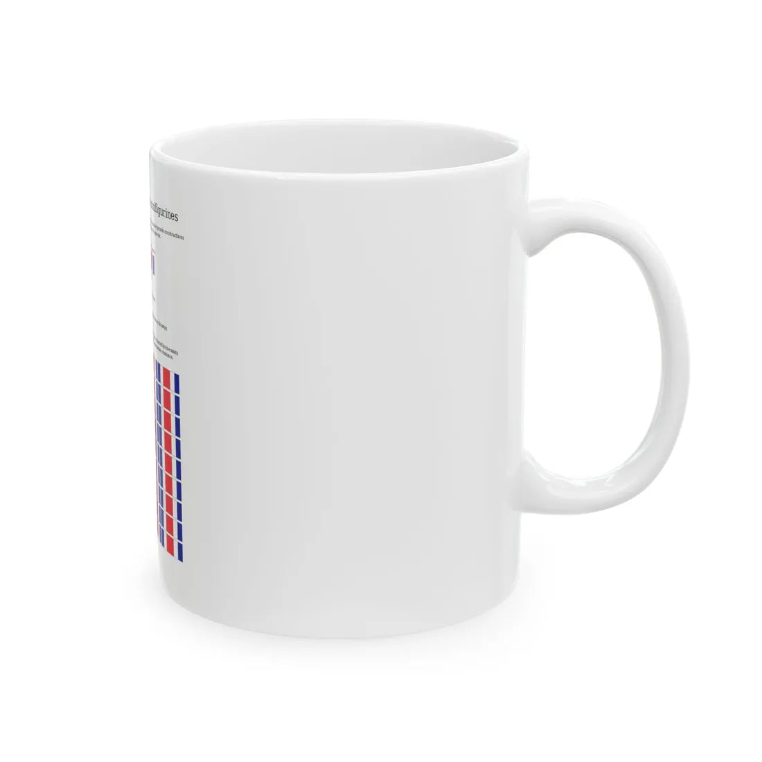 Drapeaux-Fr-minifigs-fr (France) White Coffee Mug - Go Mug Yourself