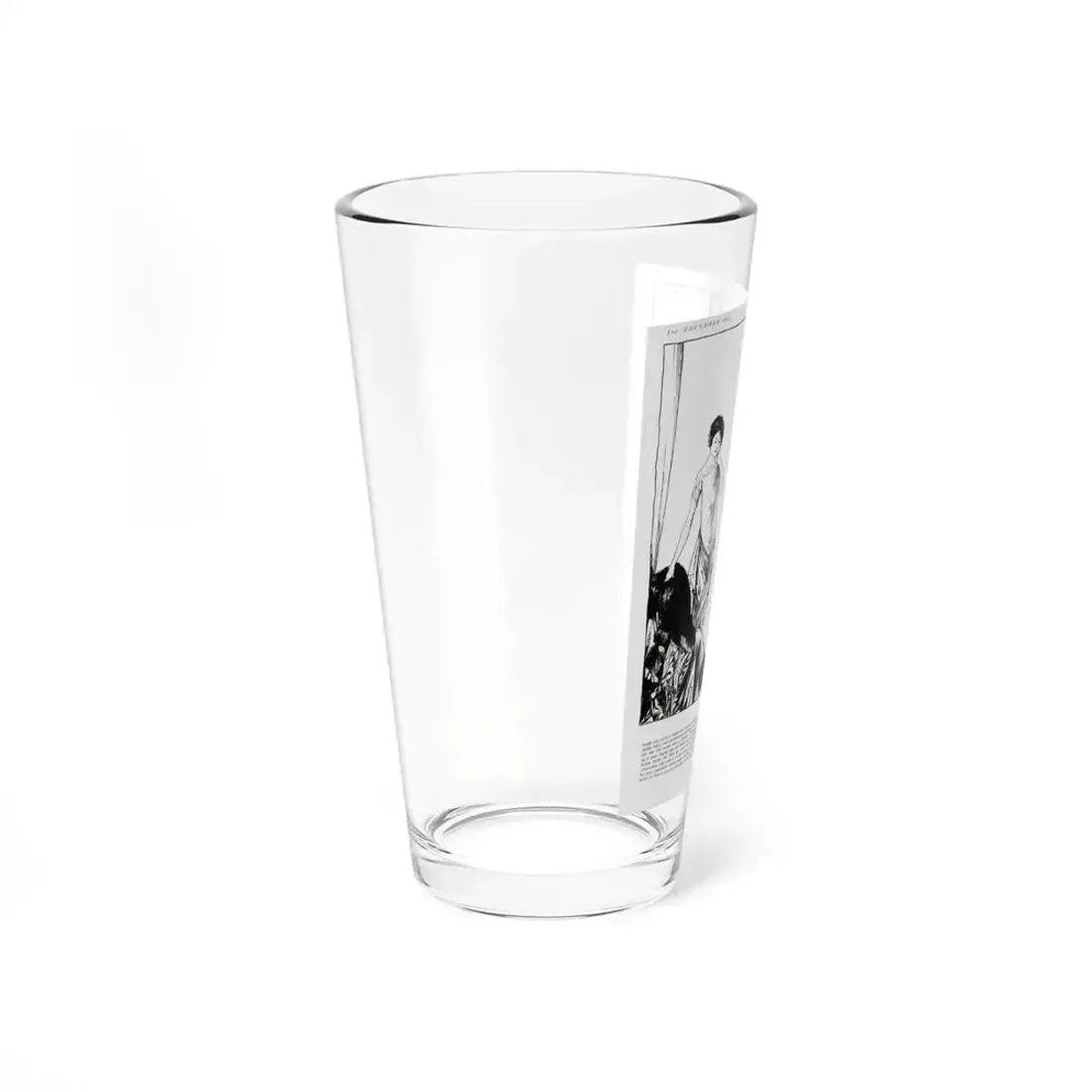Draped and Cleverly Paneled ..., Harper's Bazaar, November 1921 - Pint Glass 16oz - Go Mug Yourself