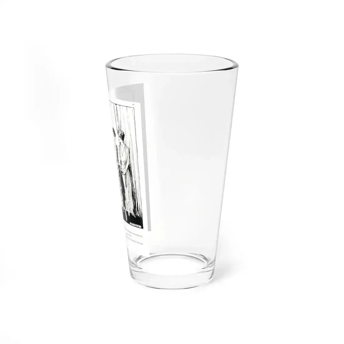 Draped and Cleverly Paneled ..., Harper's Bazaar, November 1921 - Pint Glass 16oz - Go Mug Yourself